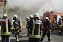 Dachstuhlbrand Koeln Poll Geislarerstr P125